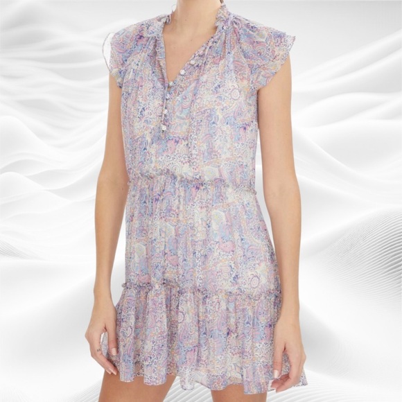 Generation Love Dresses & Skirts - NEW Generation Love XS MIRABELLE Paisley Dress - Mosaic‎ Paisley Tiered Ruffle